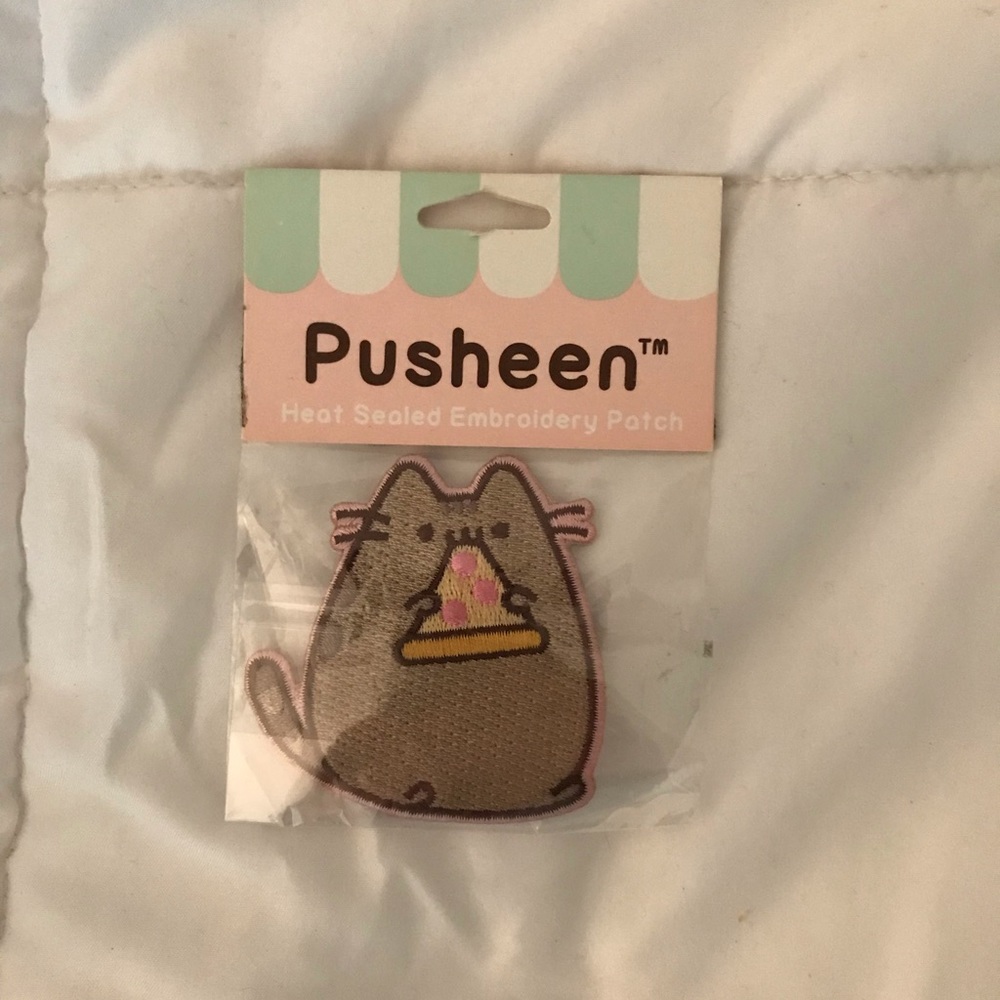 Pusheen embroidery patch